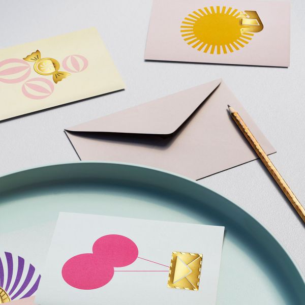 Multi-use clip Greeting Cards