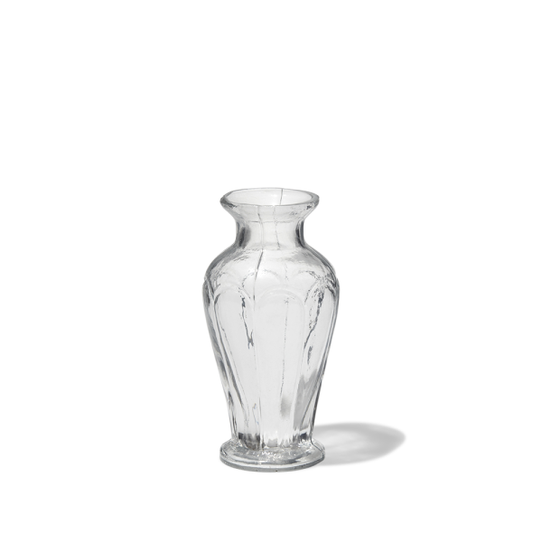 Glass vase H13,5 cm