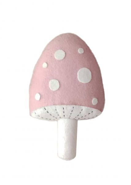 Pink Wall Mushroom