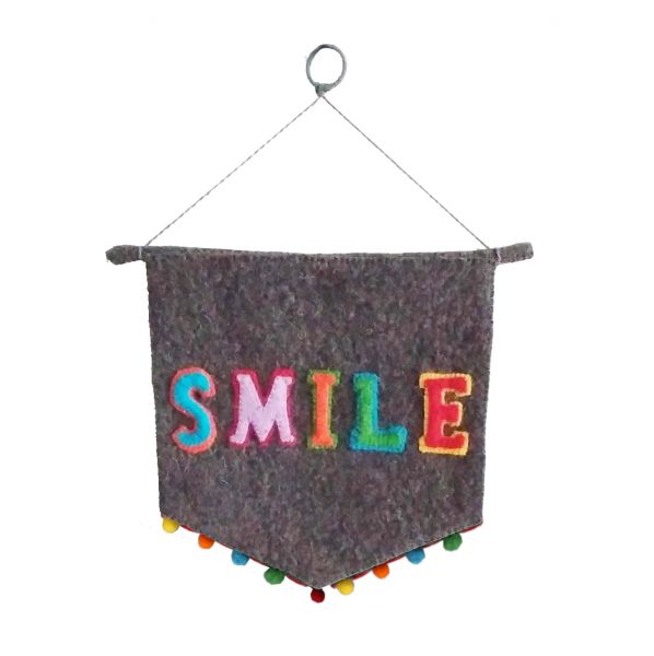 SMILE Wall Pennant