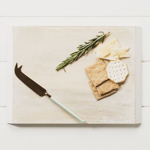 Mango Wood Cheese Board & Knife Set