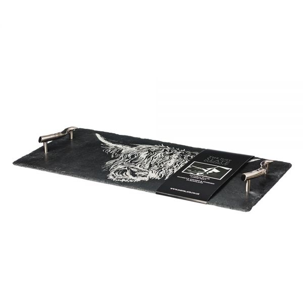 Large Highland Cow Serving Tray