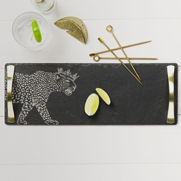 Leopard Serving Tray