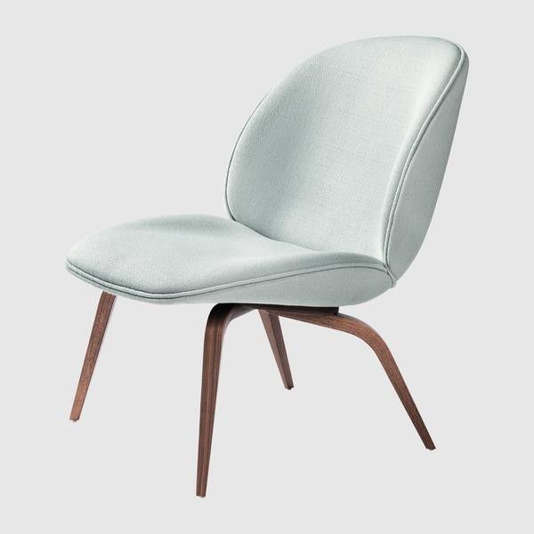Beetle Lounge Chair - Fully Upholstered, Wood base