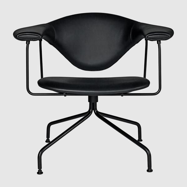 Masculo Lounge Chair - Fully Upholstered - Swivel base