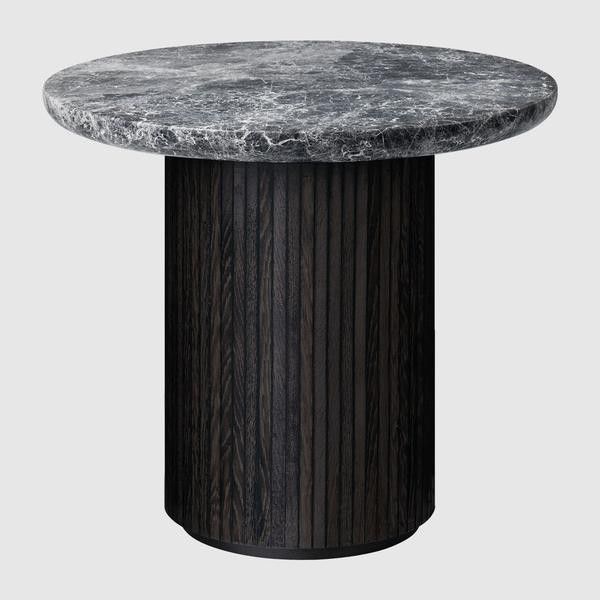 Moon Lounge Table - Round, 60cm diameter, Marble top