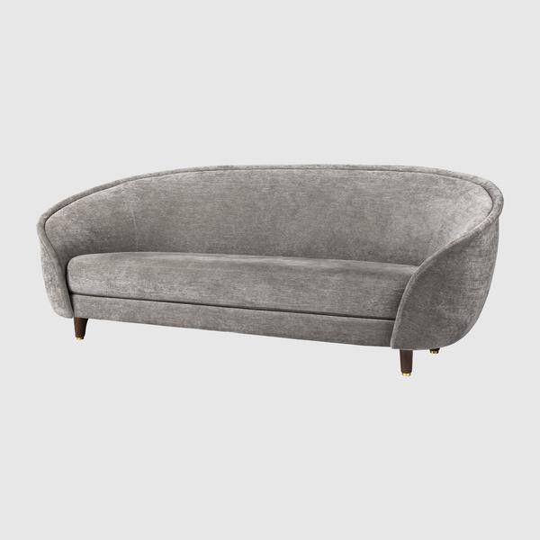 Revers Sofa - Fully Upholstered, 215x100, Wood base