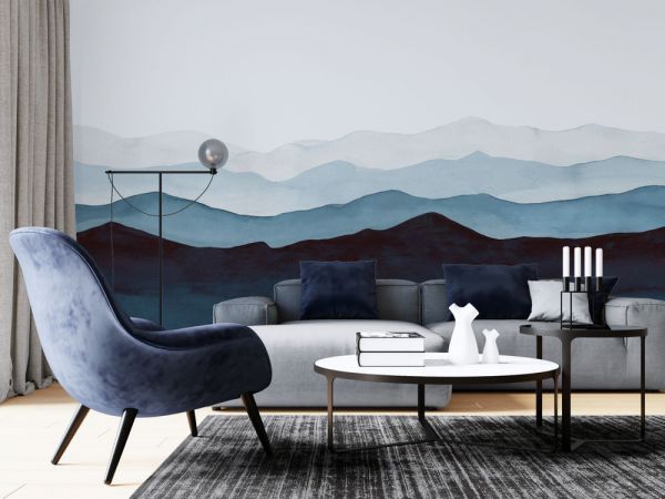 Blue Mountains - Panoramic wallpaper