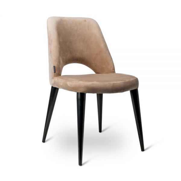 Chair Holy Velvet / Black Legs